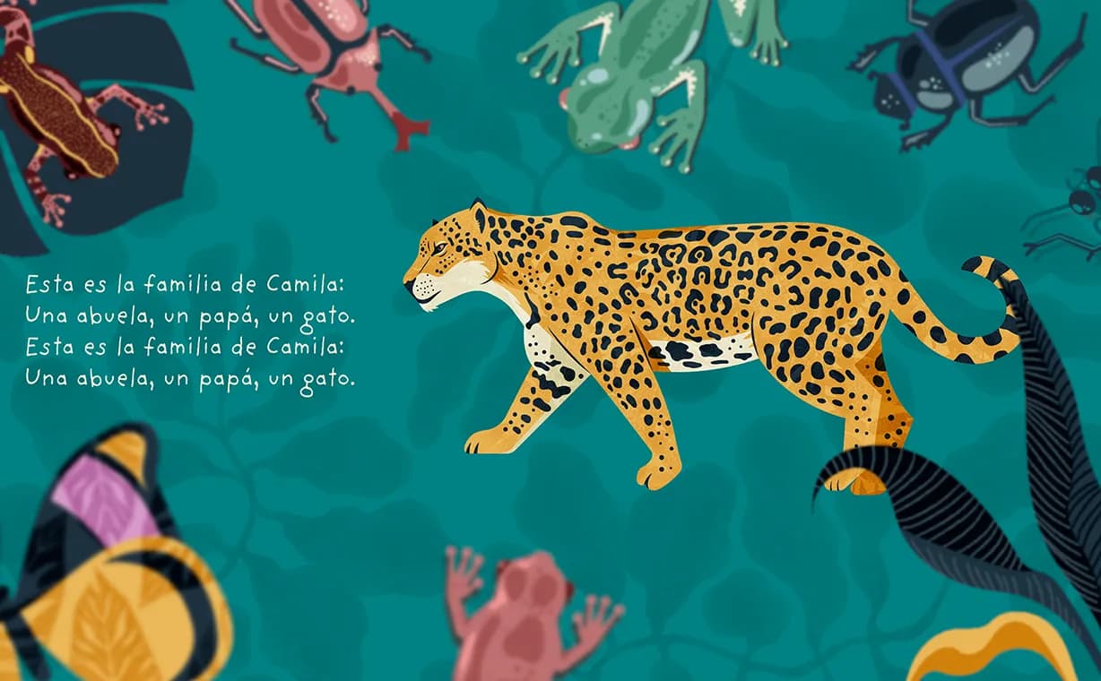 Ilustración de un jaguar
